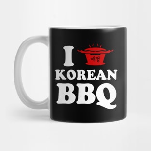 I Love Korean BBQ Mug